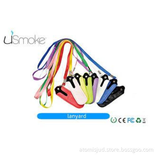 Colorful E Cig Accessories Ego Lanyard / Ego Necklace With